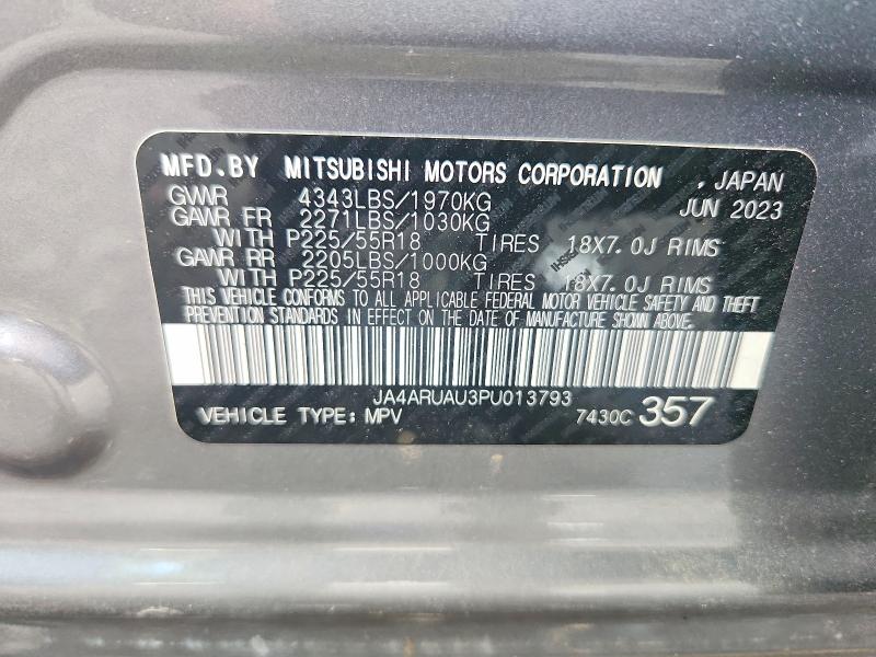 Aukcja sprzedaży 2023 Mitsubishi Outlander Sport, vin: JA4ARUAU3PU013793, numer aukcji: 63665246