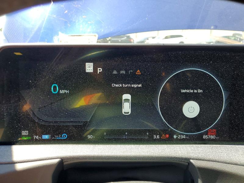 2024 Kia Ev6 მანქანა იყიდება აუქციონზე, vin: KNDC34LA6P5604097, აუქციონის ნომერი: 63532886