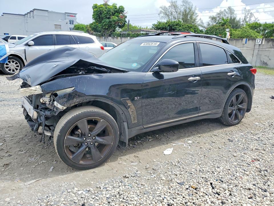 Продажа на аукционе авто 2015 Infiniti Qx70, vin: JN8CS1MU8FM381340, номер лота: 63862616