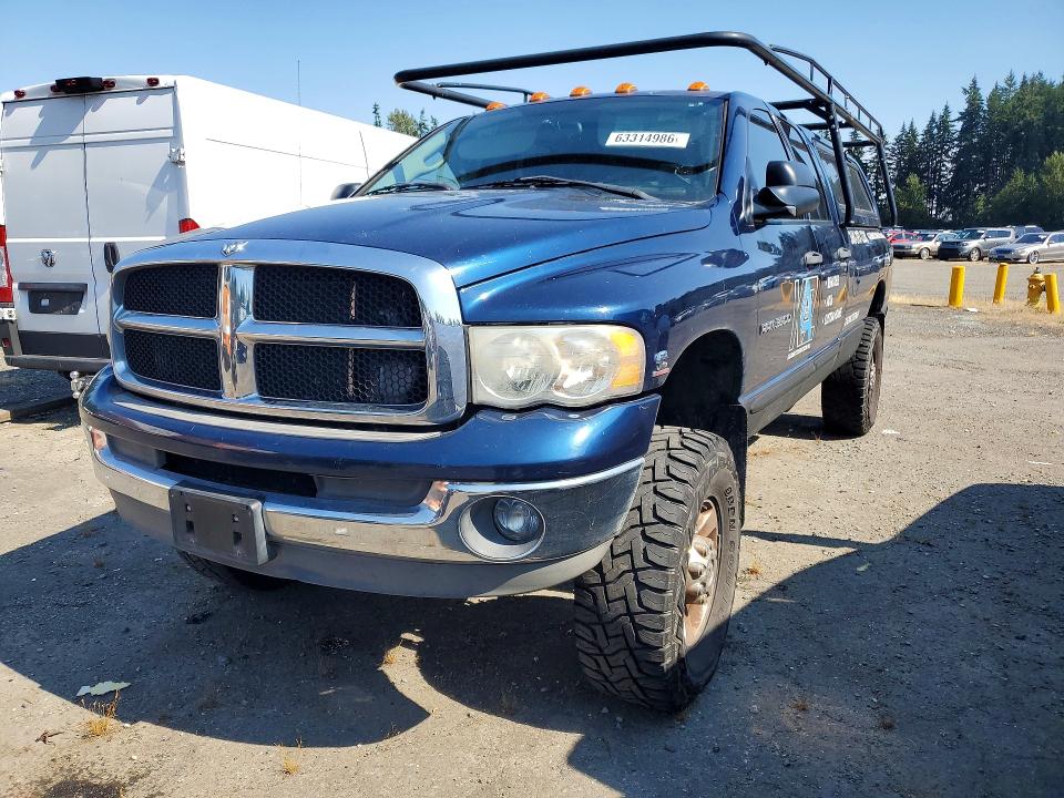 2004 Dodge Ram 3500 მანქანა იყიდება აუქციონზე, vin: 3D7LU38CX4G147595, აუქციონის ნომერი: 63314986