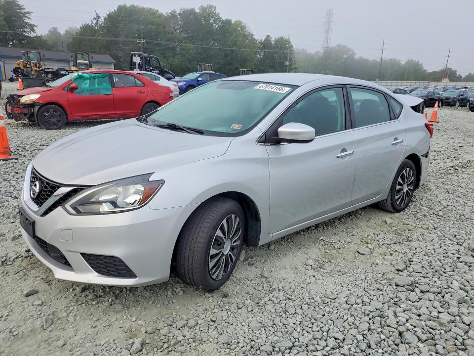 67014166 :رقم المزاد ، 3N1AB7AP5KY206610 vin ، 2019 Nissan Sentra مزاد بيع