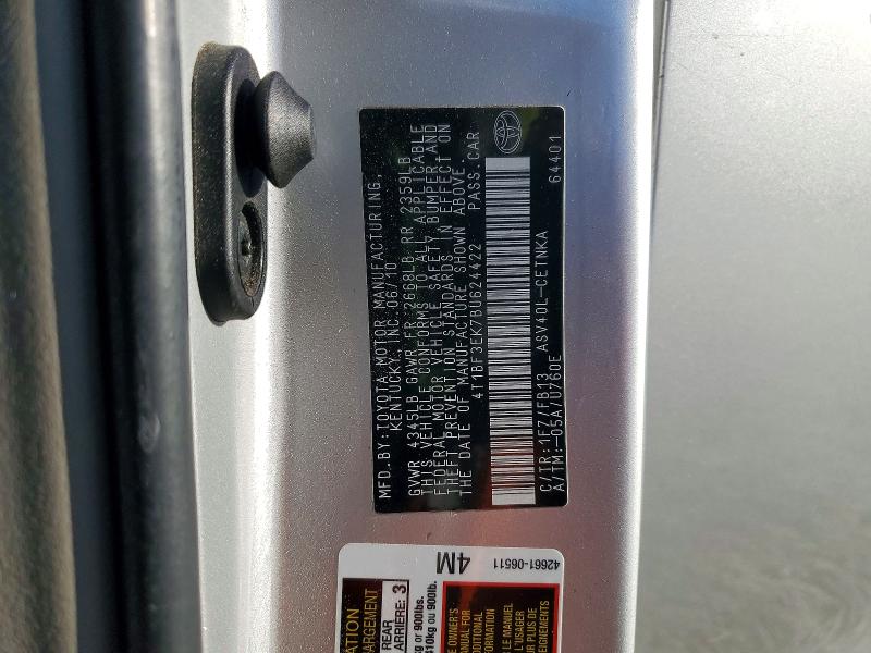 Aukcja sprzedaży 2011 Toyota Camry, vin: 4T1BF3EK7BU624422, numer aukcji: 64624546