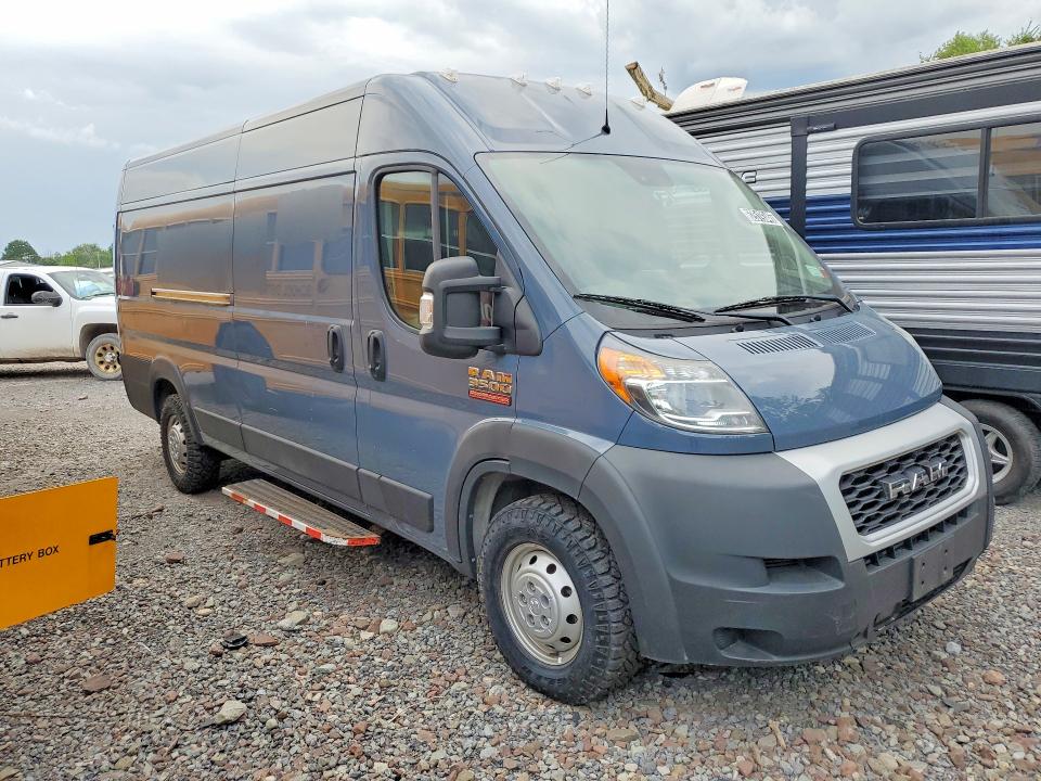 Продаж на аукціоні авто 2021 Ram Promaster 3500, vin: 3C6MRVJG7ME544628, номер лоту: 62519346