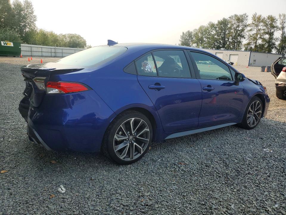 2022 Toyota Corolla მანქანა იყიდება აუქციონზე, vin: 5YFP4MCE1NP119304, აუქციონის ნომერი: 64463196