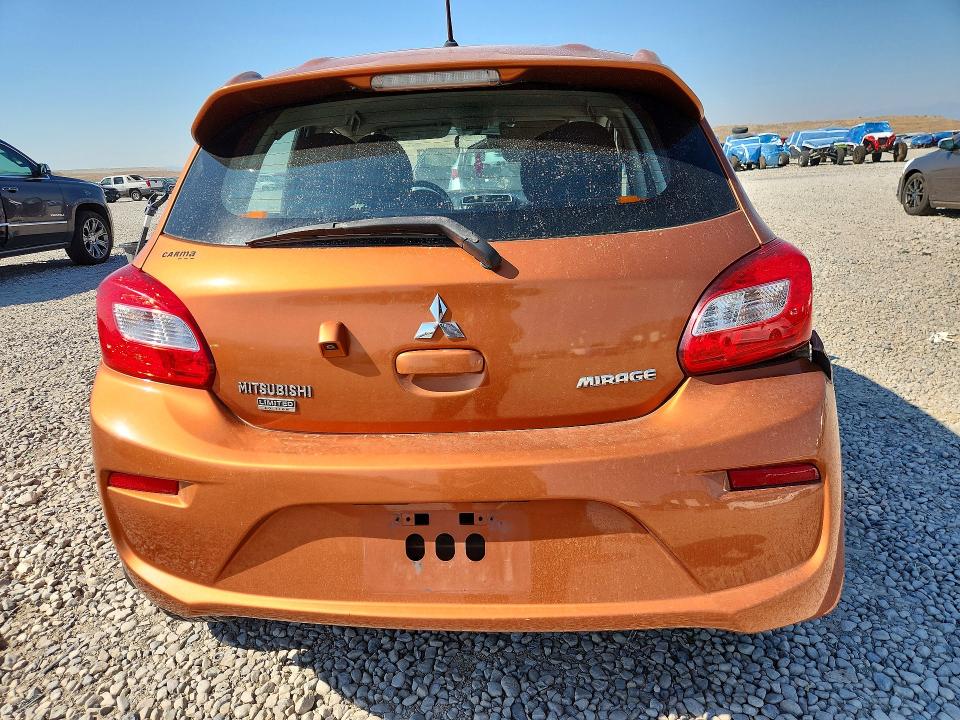 2019 Mitsubishi Mirage მანქანა იყიდება აუქციონზე, vin: ML32A5HJ2KH003523, აუქციონის ნომერი: 63848006