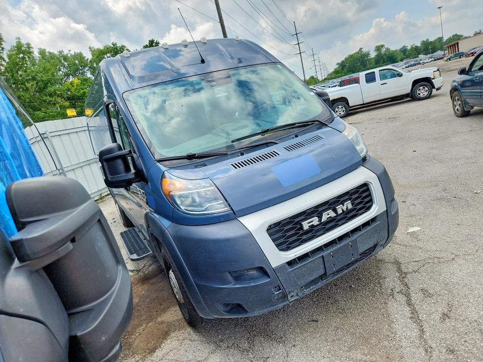 2021 Ram Promaster 3500 მანქანა იყიდება აუქციონზე, vin: 3C6MRVJG3ME541256, აუქციონის ნომერი: 63836706