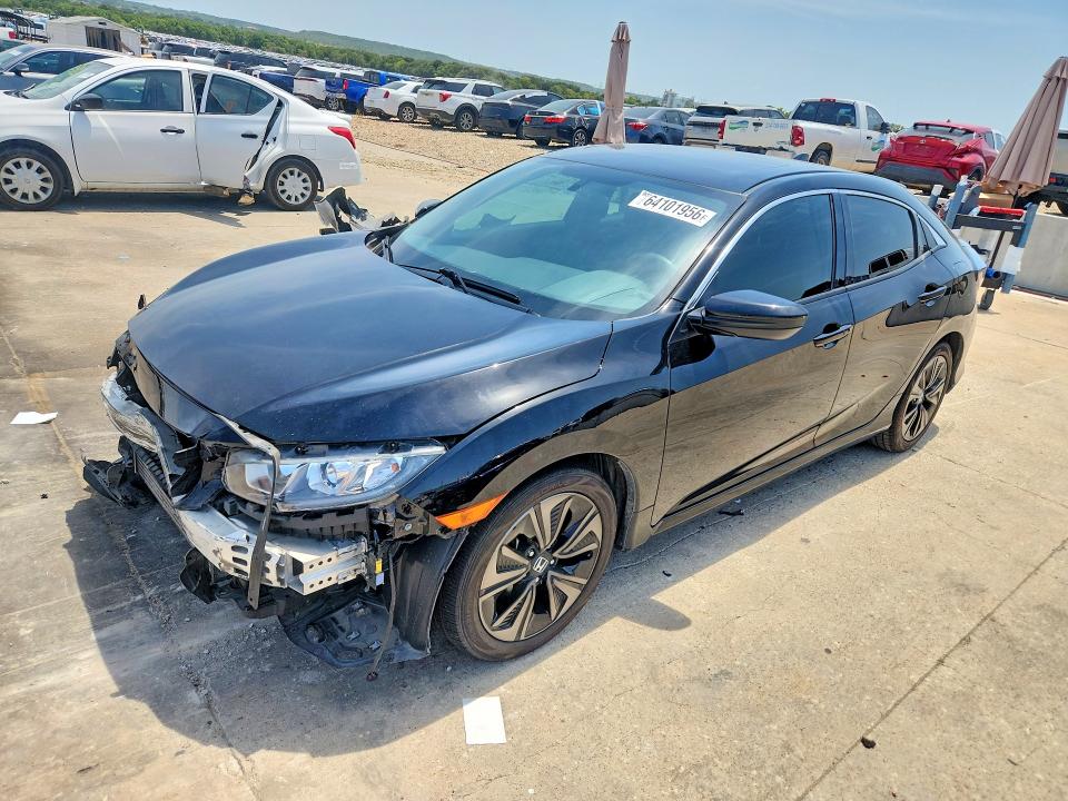 2018 Honda Civic მანქანა იყიდება აუქციონზე, vin: SHHFK7H56JU216319, აუქციონის ნომერი: 64101956