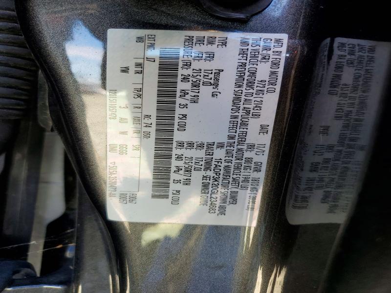 Продаж на аукціоні авто 2016 Ford Focus, vin: 1FADP3K20GL234683, номер лоту: 66309856