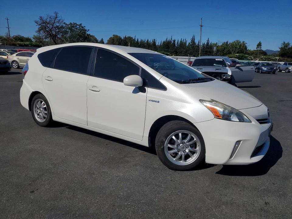 2012 Toyota Prius V მანქანა იყიდება აუქციონზე, vin: JTDZN3EUXC3134684, აუქციონის ნომერი: 63320866