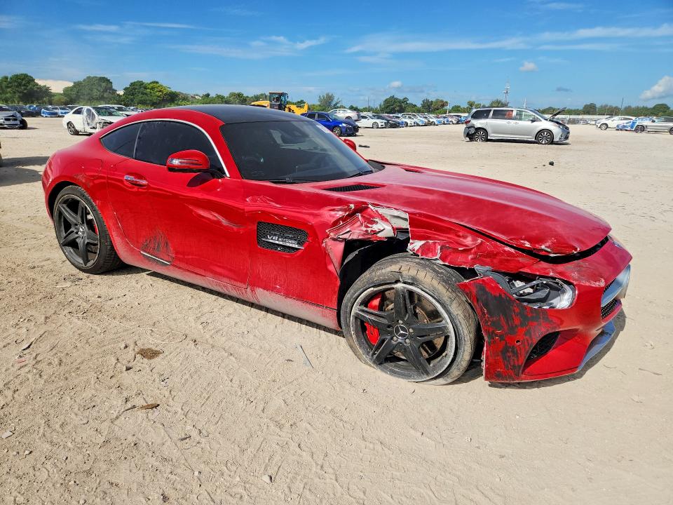 66727236 :رقم المزاد ، WDDYJ7JA6HA010124 vin ، 2017 Mercedes-benz Amg Gt مزاد بيع