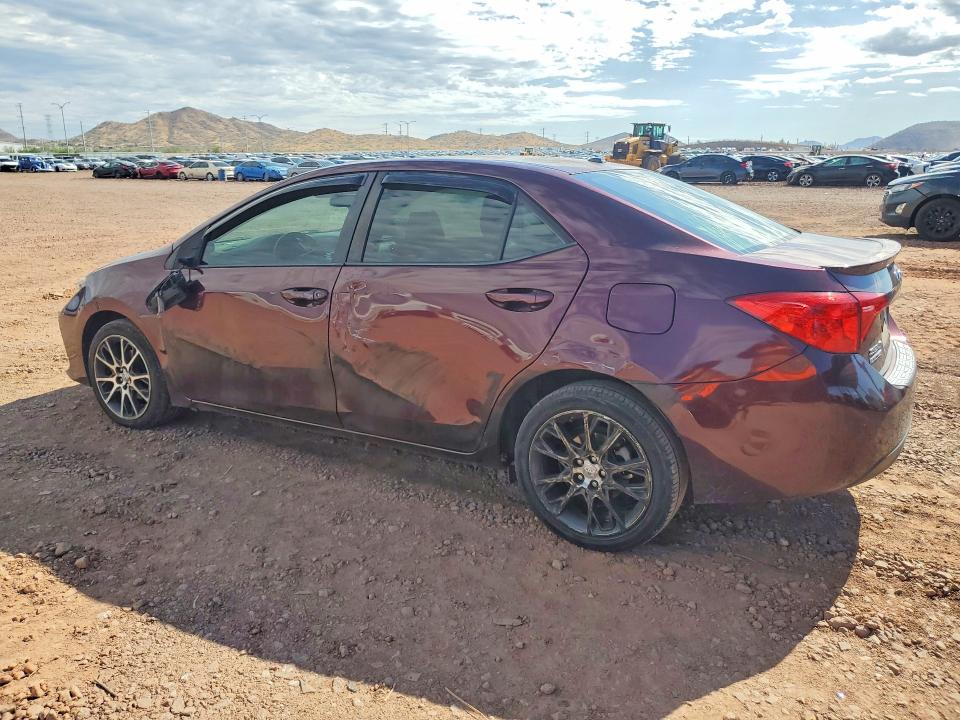 65844416 :رقم المزاد ، 5YFBURHE7HP624218 vin ، 2017 Toyota Corolla مزاد بيع