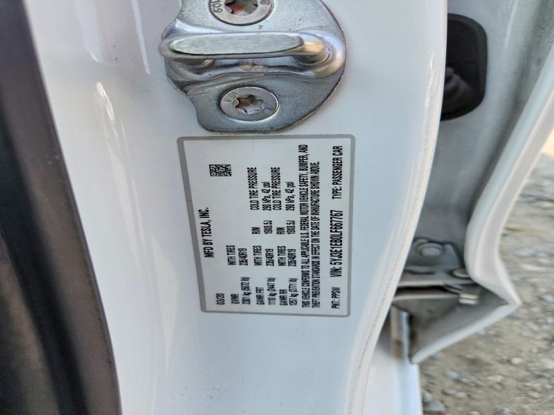 Продаж на аукціоні авто 2020 Tesla Model 3, vin: 5YJ3E1EB0LF667767, номер лоту: 61881326