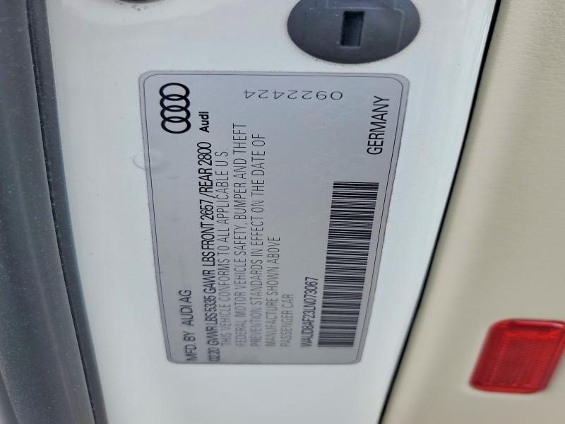 Продажа на аукционе авто 2020 Audi A6, vin: WAUD8AF23LN073067, номер лота: 63688636