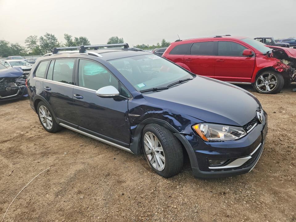 2017 Volkswagen Golf Alltrack მანქანა იყიდება აუქციონზე, vin: 3VWH17AU7HM528537, აუქციონის ნომერი: 64767216