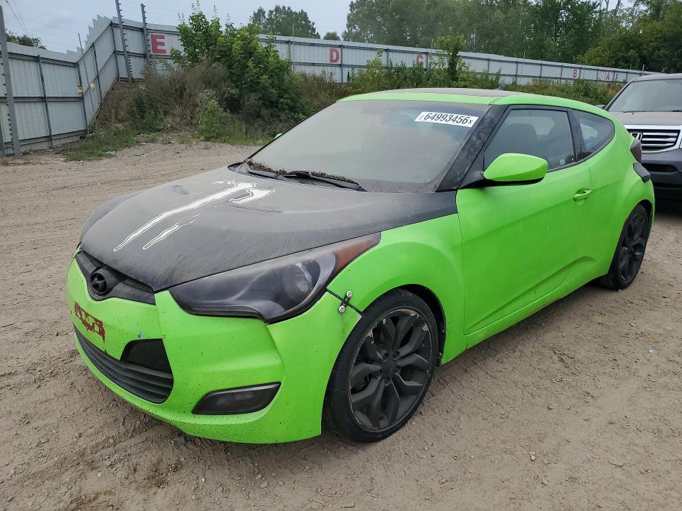 64993456 :رقم المزاد ، KMHTC6AD7DU155910 vin ، 2013 Hyundai Veloster مزاد بيع