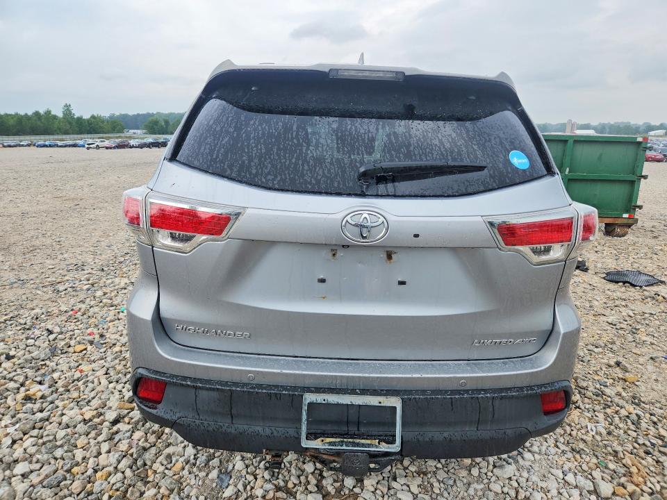 Продажа на аукционе авто 2014 Toyota Highlander, vin: 5TDDKRFH4ES071736, номер лота: 63780646