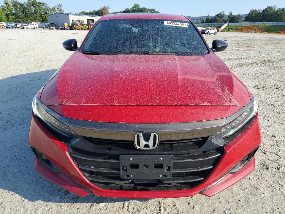 Продаж на аукціоні авто 2021 Honda Accord, vin: 1HGCV2F38MA022468, номер лоту: 64926256