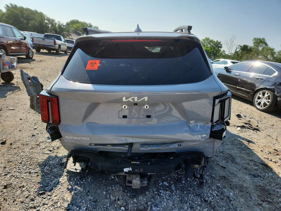 64918246 :رقم المزاد ، 5XYRKDJF1RG296794 vin ، 2024 Kia Sorento مزاد بيع