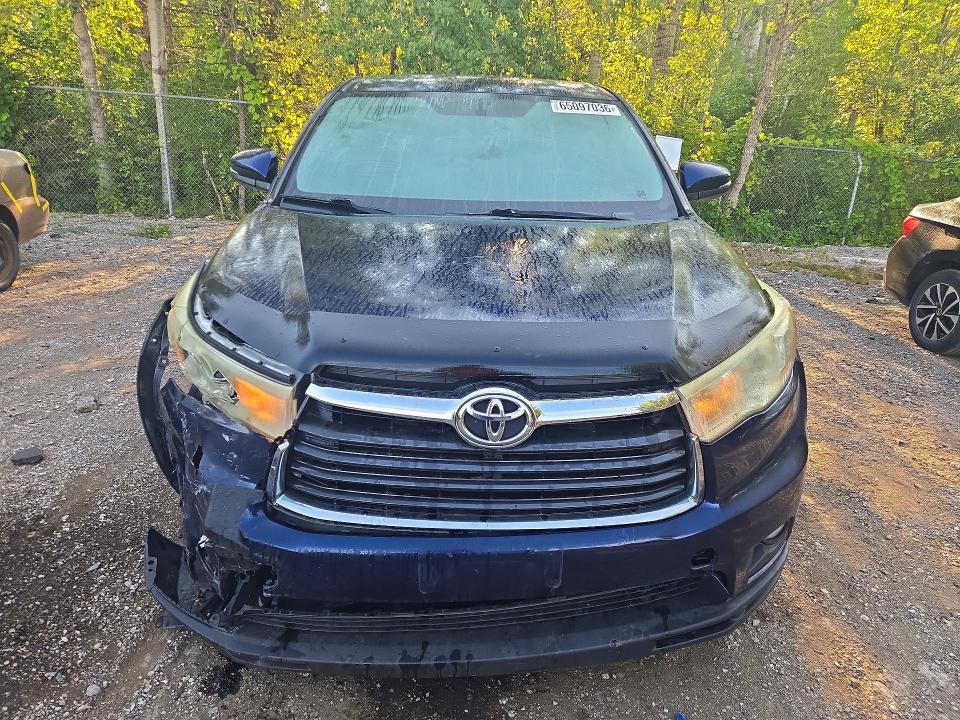 Aukcja sprzedaży 2015 Toyota Highlander, vin: 5TDBKRFH3FS084583, numer aukcji: 65097036