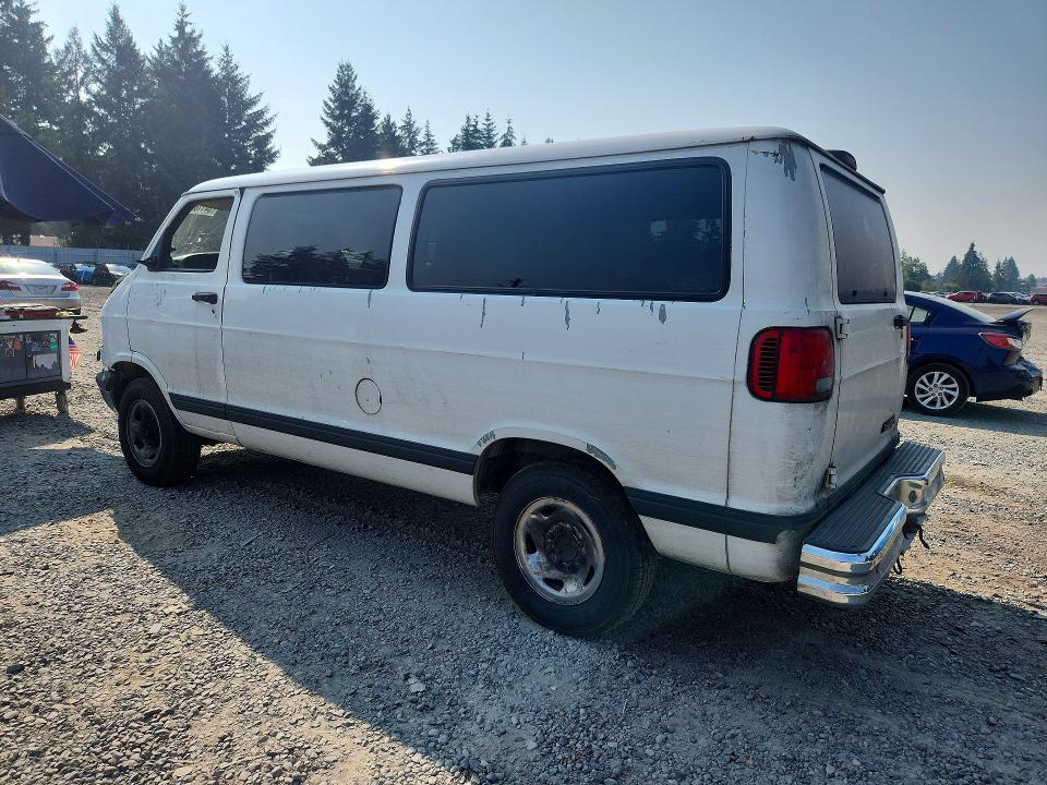 64118546 :رقم المزاد ، 2B4JB25Y22K121121 vin ، 2002 Dodge Ram Wagon مزاد بيع