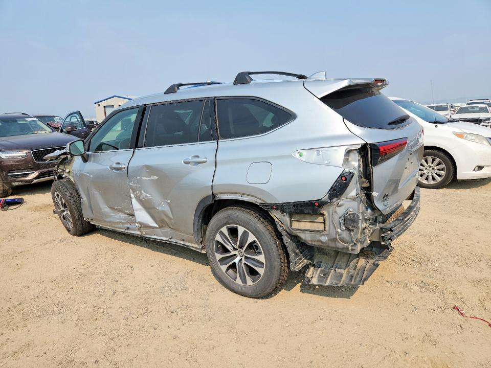 2021 Toyota Highlander მანქანა იყიდება აუქციონზე, vin: 5TDHZRBH2MS153207, აუქციონის ნომერი: 64669716