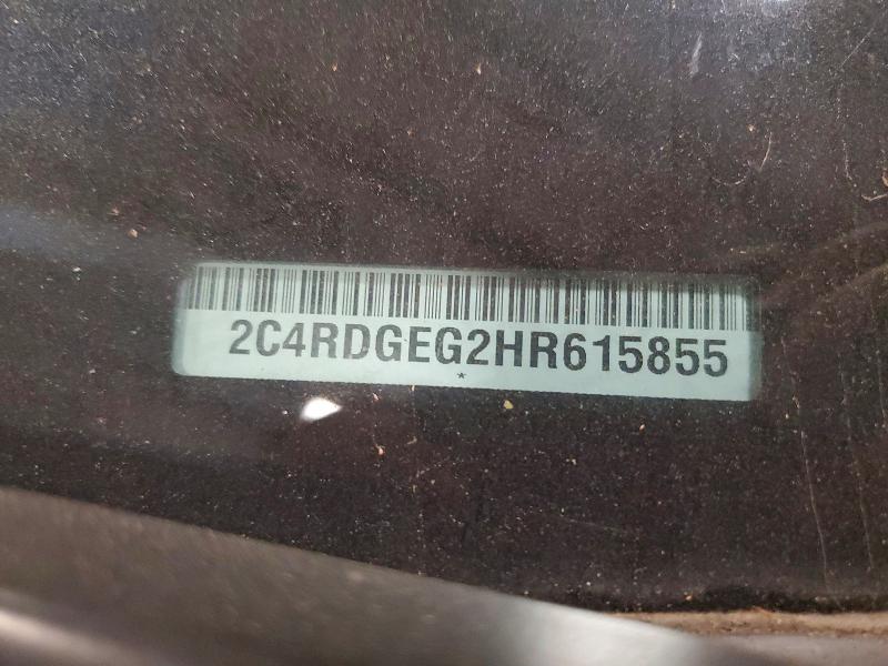 Aukcja sprzedaży 2017 Dodge Grand Caravan, vin: 2C4RDGEG2HR615855, numer aukcji: 66705516