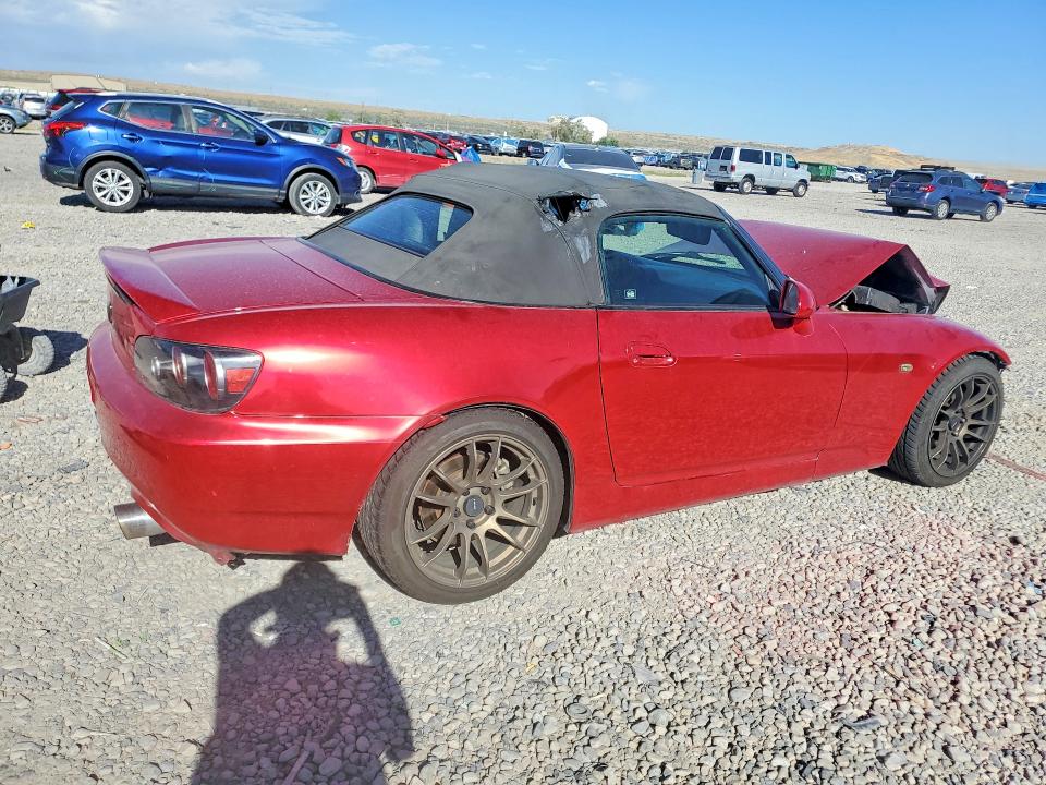 66963326 :رقم المزاد ، JHMAP21474T002943 vin ، 2004 Honda S2000 مزاد بيع