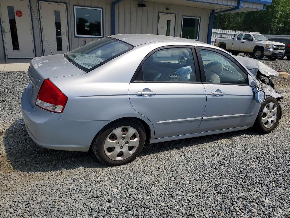 Продажа на аукционе авто 2007 Kia Spectra, vin: KNAFE121275474453, номер лота: 65368496