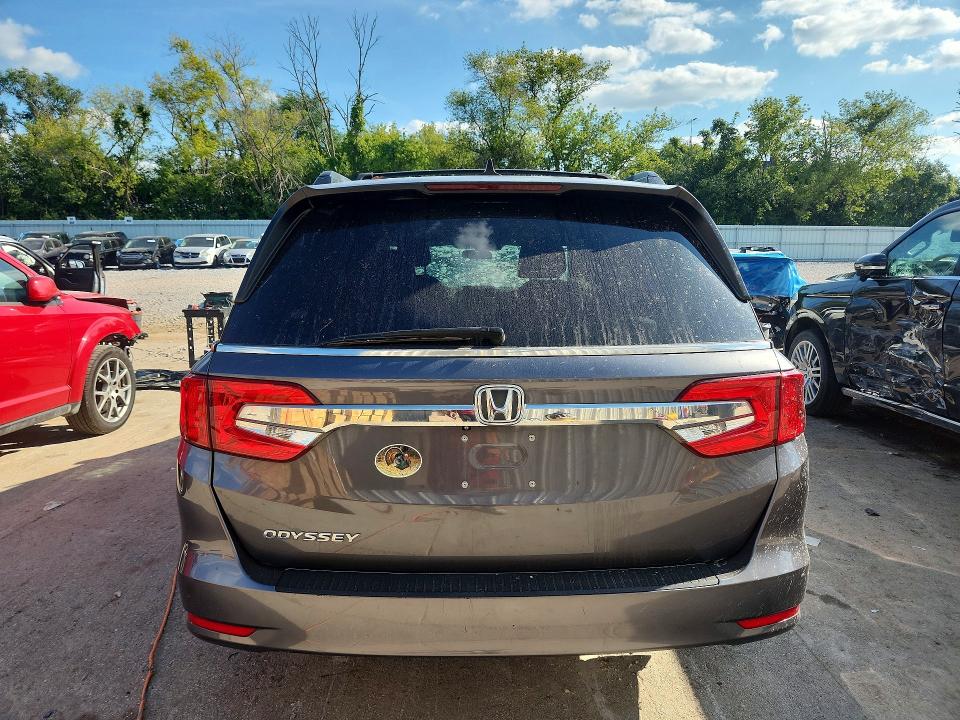 2018 Honda Odyssey მანქანა იყიდება აუქციონზე, vin: 5FNRL6H57JB037731, აუქციონის ნომერი: 64917476