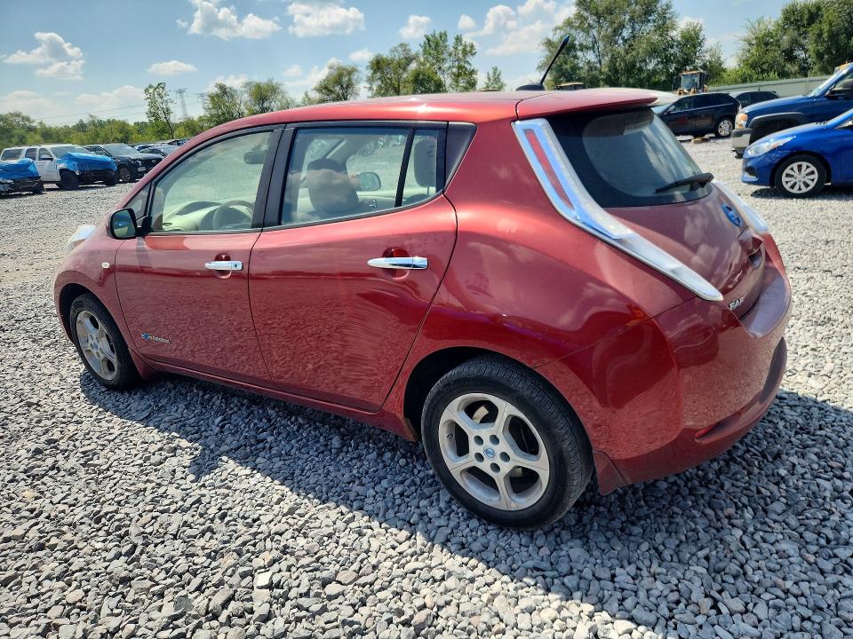 66709226 :رقم المزاد ، JN1AZ0CP1CT023781 vin ، 2012 Nissan Leaf مزاد بيع