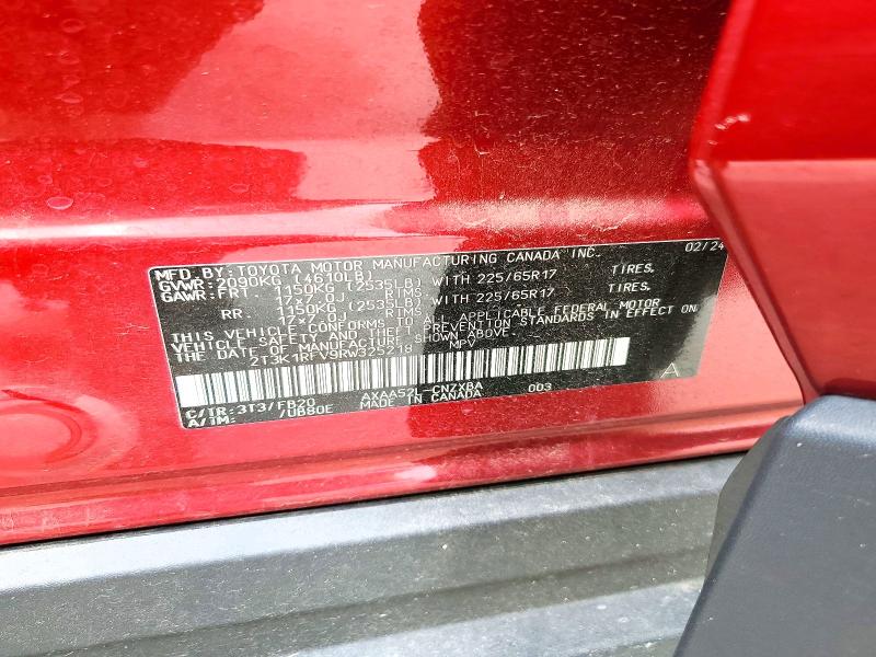 Aukcja sprzedaży 2024 Toyota Rav4, vin: 2T3K1RFV9RW325218, numer aukcji: 66003726