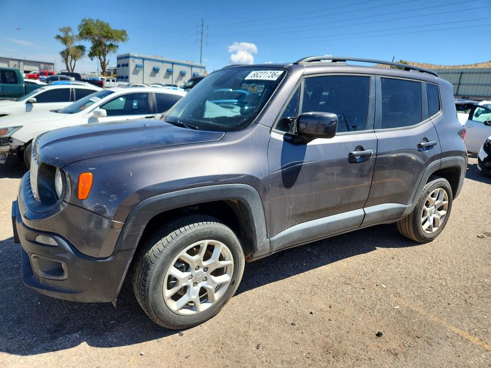 Aukcja sprzedaży 2018 Jeep Renegade, vin: ZACCJBBB5JPH00807, numer aukcji: 66221736