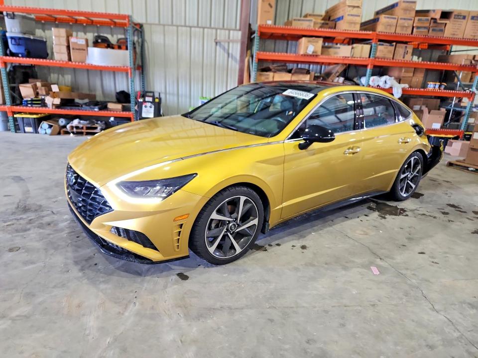 2021 Hyundai Sonata მანქანა იყიდება აუქციონზე, vin: 5NPEJ4J24MH129300, აუქციონის ნომერი: 64566636