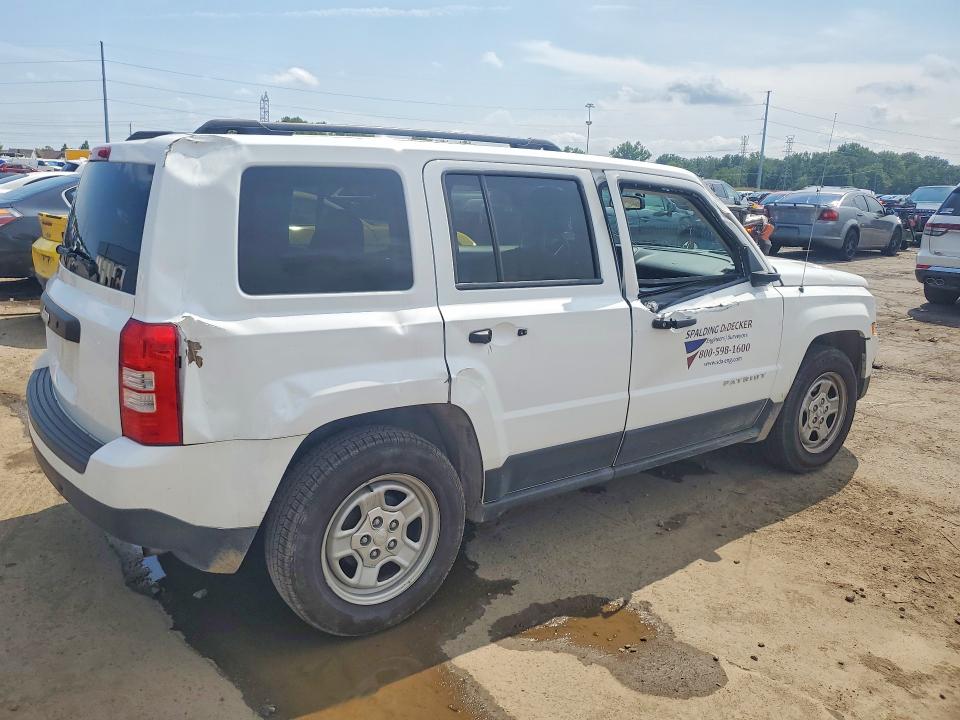64373926 :رقم المزاد ، 1C4NJPBB7GD537123 vin ، 2016 Jeep Patriot مزاد بيع