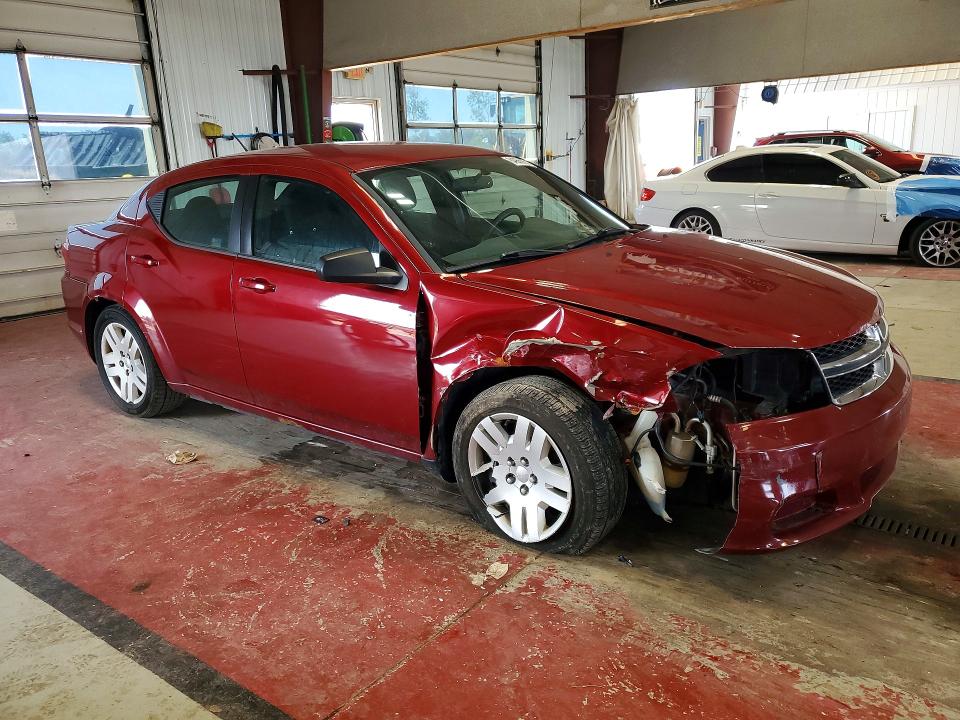 64966976 :رقم المزاد ، 1C3CDZAG5EN226454 vin ، 2014 Dodge Avenger مزاد بيع