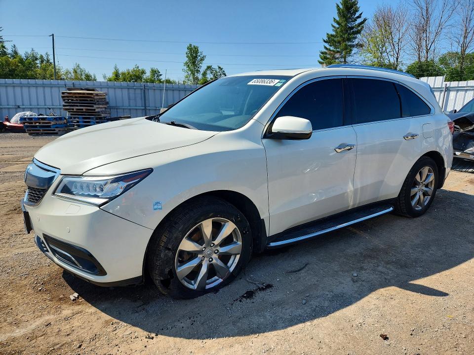 Продаж на аукціоні авто 2016 Acura Mdx, vin: 5FRYD4H87GB501745, номер лоту: 65086336