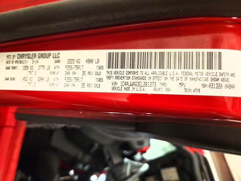Продаж на аукціоні авто 2014 Jeep Wrangler, vin: 1C4AJWAG3EL261273, номер лоту: 64076566