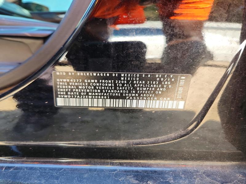 Продаж на аукціоні авто 2014 Volkswagen Jetta, vin: 3VWD17AJ2EM306861, номер лоту: 65868416