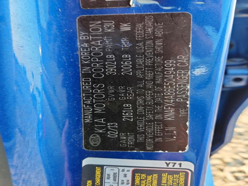 Продажа на аукционе авто 2014 Kia Forte, vin: KNAFX4A86E5049499, номер лота: 63440996