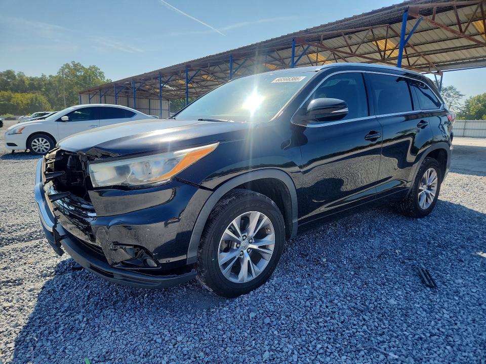 Auction sale of the 2014 Toyota Highlander, vin: 5TDKKRFH7ES009867, lot number: 66566386