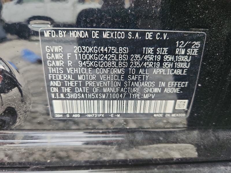 Продаж на аукціоні авто 2025 Acura Adx, vin: 3HDSA1H5XSM710047, номер лоту: 65462246