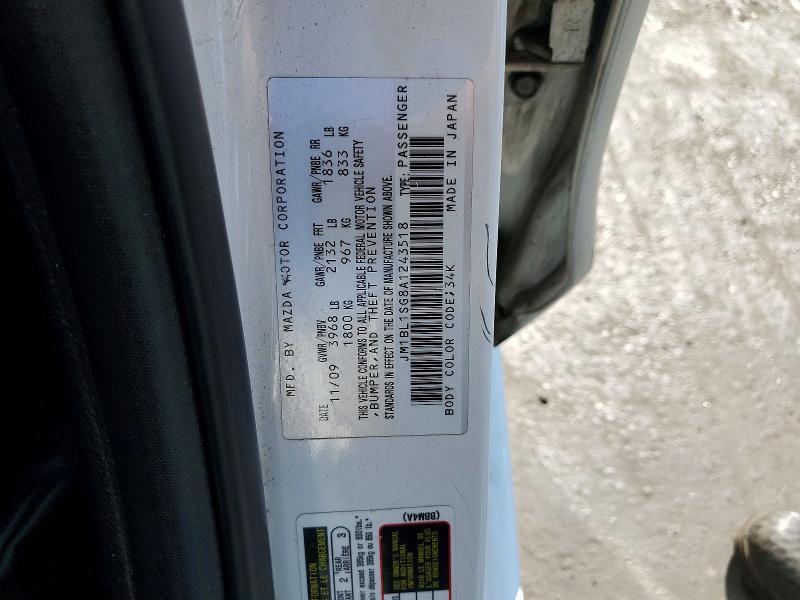 Продажа на аукционе авто 2010 Mazda 3, vin: JM1BL1SG8A1243518, номер лота: 64493466