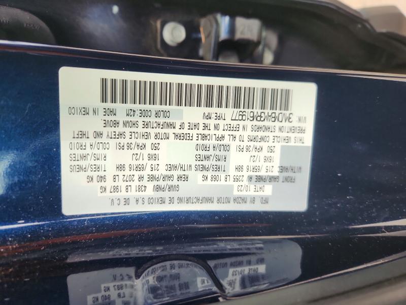 65317546 :رقم المزاد ، 3MVDMBAM3RM619977 vin ، 2024 Mazda Cx-30 مزاد بيع