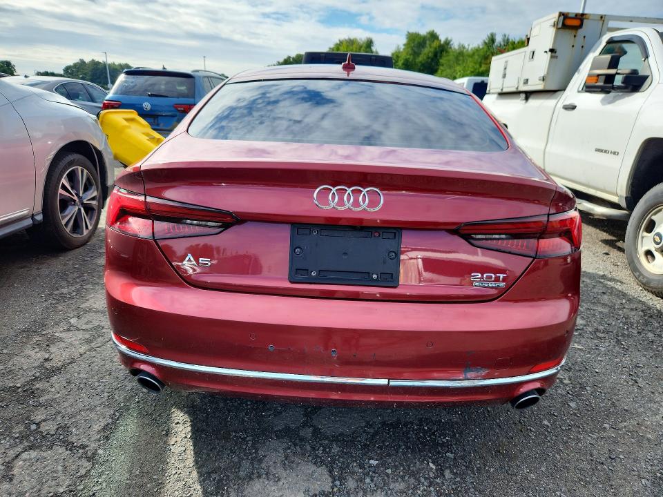 Продажа на аукционе авто 2018 Audi A5, vin: WAUBNCF50JA065163, номер лота: 66062576