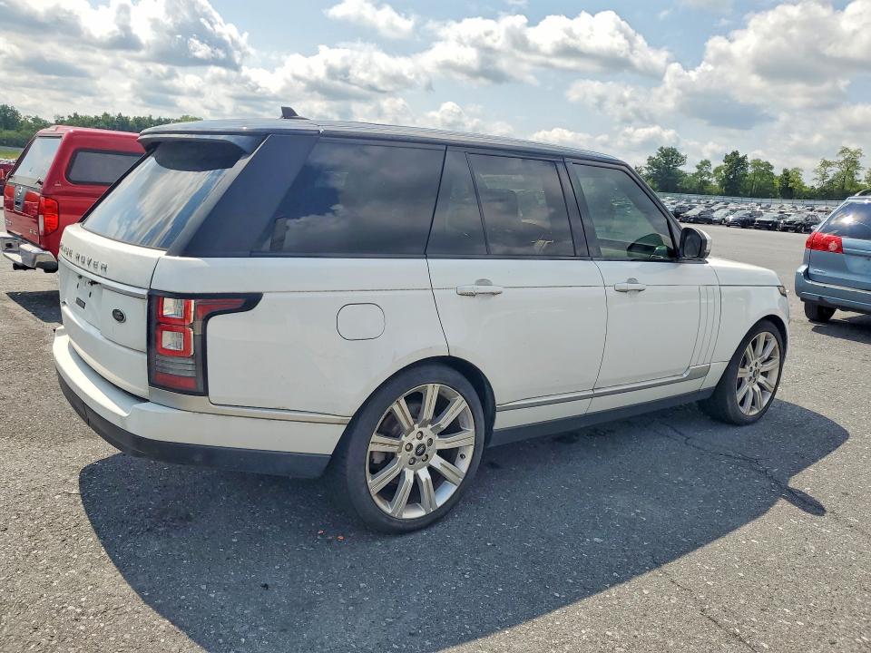 2016 Land Rover Range Rover მანქანა იყიდება აუქციონზე, vin: SALGS2EF9GA301462, აუქციონის ნომერი: 66499756