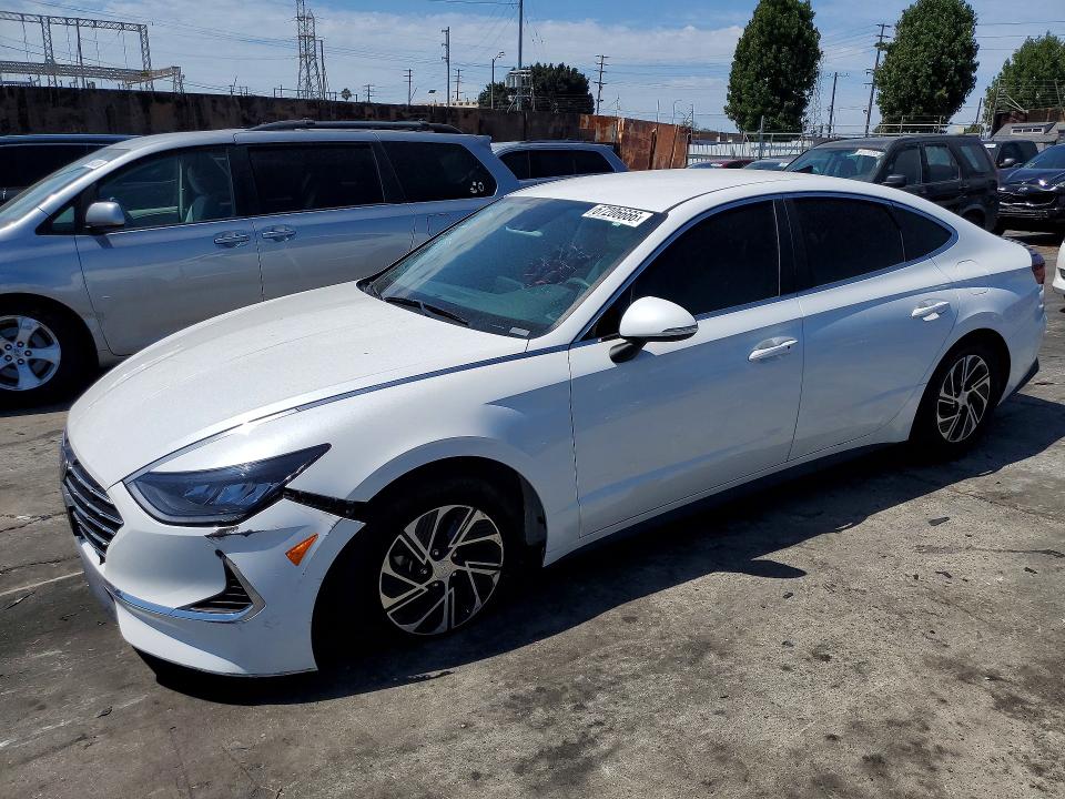 67206666 :رقم المزاد ، KMHL24JJ7MA036155 vin ، 2021 Hyundai Sonata Hybrid مزاد بيع