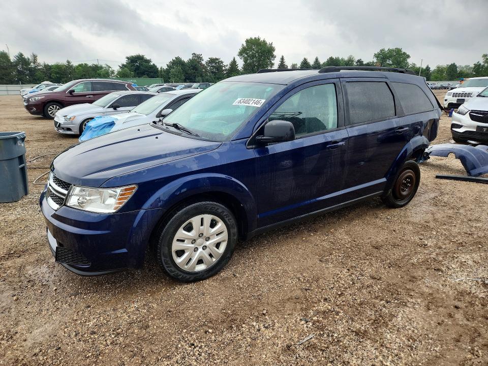 Auction sale of the 2018 Dodge Journey, vin: 3C4PDCAB8JT517684, lot number: 63402146