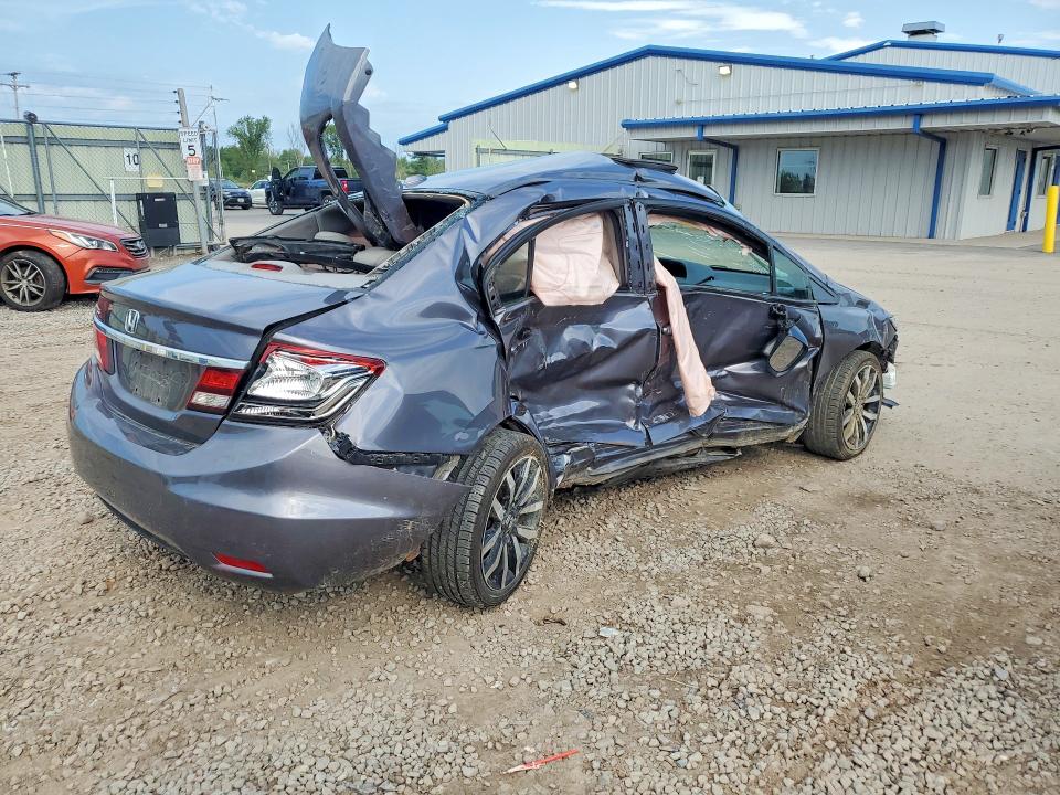 66633276 :رقم المزاد ، 19XFB2F9XFE272612 vin ، 2015 Honda Civic مزاد بيع