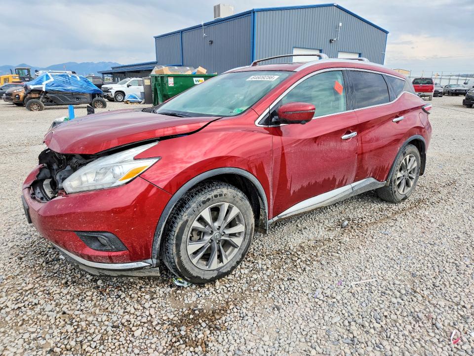 Продажа на аукционе авто 2017 Nissan Murano, vin: 5N1AZ2MH0HN107341, номер лота: 64609256