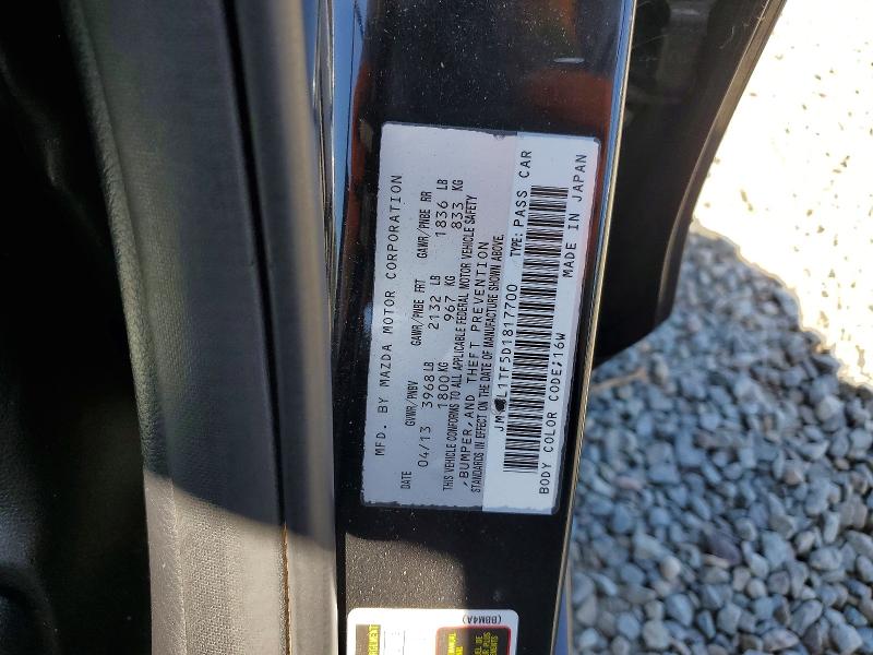 2013 Mazda 3 მანქანა იყიდება აუქციონზე, vin: JM1BL1TF5D1817700, აუქციონის ნომერი: 65503736